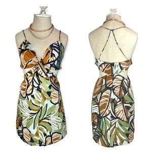 Multicolored zara mini dress